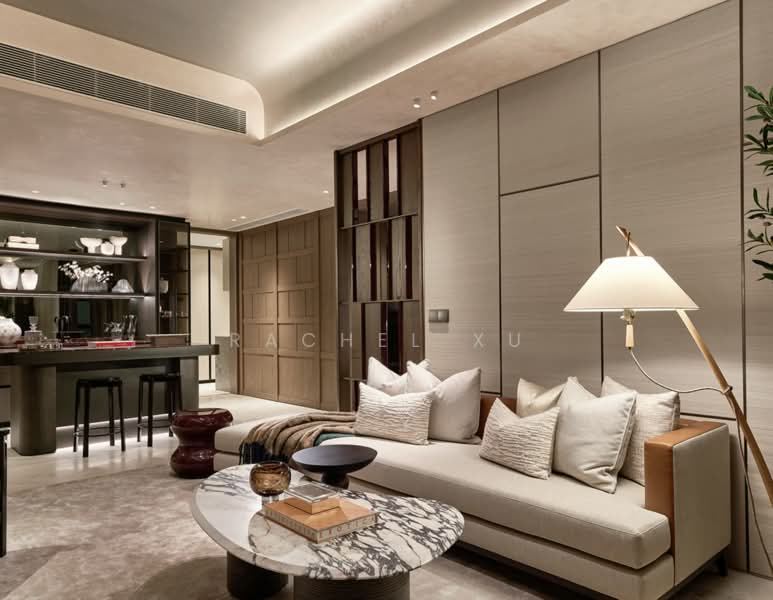 Thomson Reserve, Bright Hill Drive, 4 Bedrooms, 1,259 sqft, Condominium For Sale, by Rachel Xu, 500215278 - Living Room - PropertyGuru.com.sg