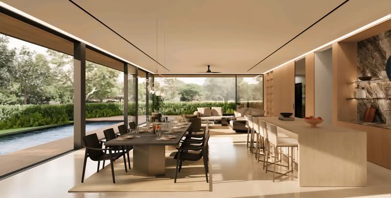 BRAND NEW LUXURIOUS HILLTOP GCB FEEL BUNGALOW @ BERRIMA, Berrima, 5 Bedrooms, 9,482 sqft, Bungalow House For Sale, by Rena Lee, 500215287 - Dining Room - PropertyGuru.com.sg