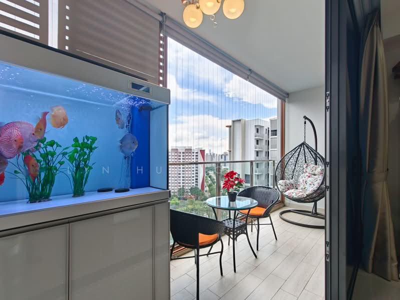 Parc Life, 27 Sembawang Crescent, 4 Bedrooms, 1,281 sqft, Executive Condominium For Sale, by Lyn Huang (可欣), 500215309 - Balcony - PropertyGuru.com.sg