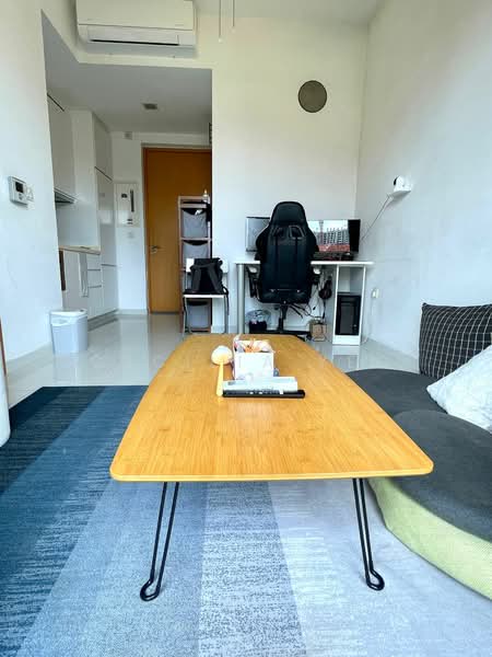 Jool Suites, 2 Sing Joo Walk, Farrer Park / Serangoon Rd, 1 Bedroom, 409 sqft, Apartment For Rent, by Cecilia Yeo, 500215367 - Living Room - PropertyGuru.com.sg