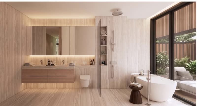 Gilstead road brand new SemiD with pool, Gilstead Road, Chancery Hill Road, Newton Road, Gentle Road, 5 Bedrooms, 7,276 sqft, Semi-Detached House For Sale, by Summer Xia, 500215379 - Bathroom - PropertyGuru.com.sg
