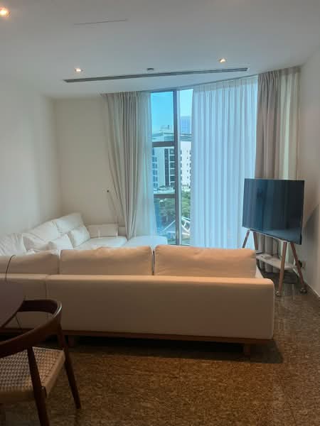 Riverside 48, 48 Robertson Quay, 1 Bedroom, 840 sqft, Apartment For Rent, by William Teo, 500215381 - Living Room - PropertyGuru.com.sg