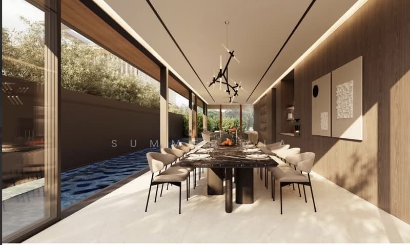 Brand New Detached House @ Berimma/Trevose Crescent, Camborne road, Berrima Road, Trevose Crescent, Kheam Hock Road, Dunearn Road, Newton / Novena, 5 Bedrooms, 9,462 sqft, Detached House For Sale, by Summer Xia, 500215409 - Dining Room - PropertyGuru.com.sg