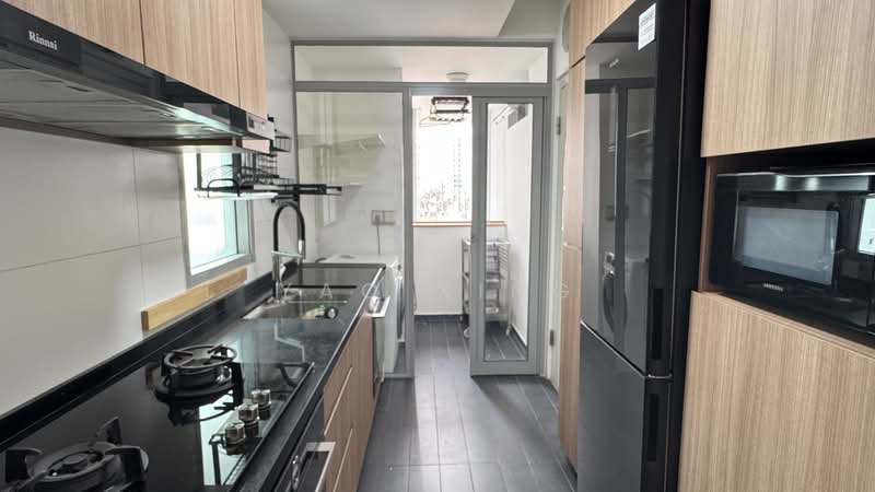 The Minton, 12 Hougang Street 11, 2 Bedrooms, 1,109 sqft, Condominium For Rent, by Yao Xing, 500215411 - Kitchen - PropertyGuru.com.sg