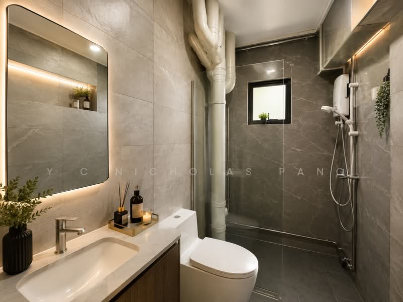 304 Canberra Road, 304 Canberra Road, 4 Bedrooms, 1,518 sqft, HDB Flat For Sale, by Y C Nicholas Pang, 500215429 - Bathroom - PropertyGuru.com.sg