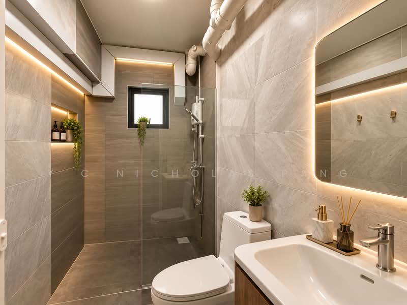 304 Canberra Road, 304 Canberra Road, 4 Bedrooms, 1,518 sqft, HDB Flat For Sale, by Y C Nicholas Pang, 500215429 - Bathroom - PropertyGuru.com.sg