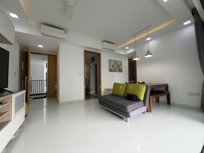 Hedges Park Condominium, 71 Flora Drive, 2 Bedrooms, 760 sqft, Condominium For Rent, by Sean Huang, 500215430 - Living Room - PropertyGuru.com.sg