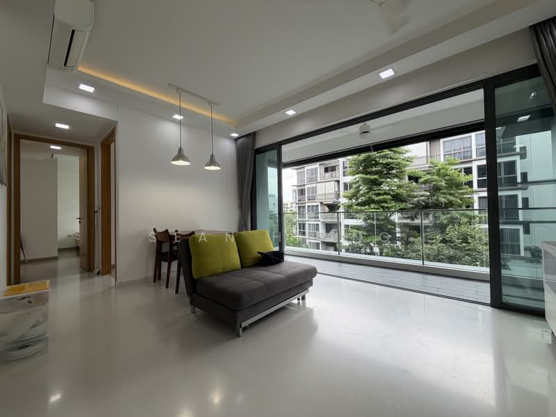 Hedges Park Condominium, 71 Flora Drive, 2 Bedrooms, 760 sqft, Condominium For Rent, by Sean Huang, 500215430 - Living Room - PropertyGuru.com.sg