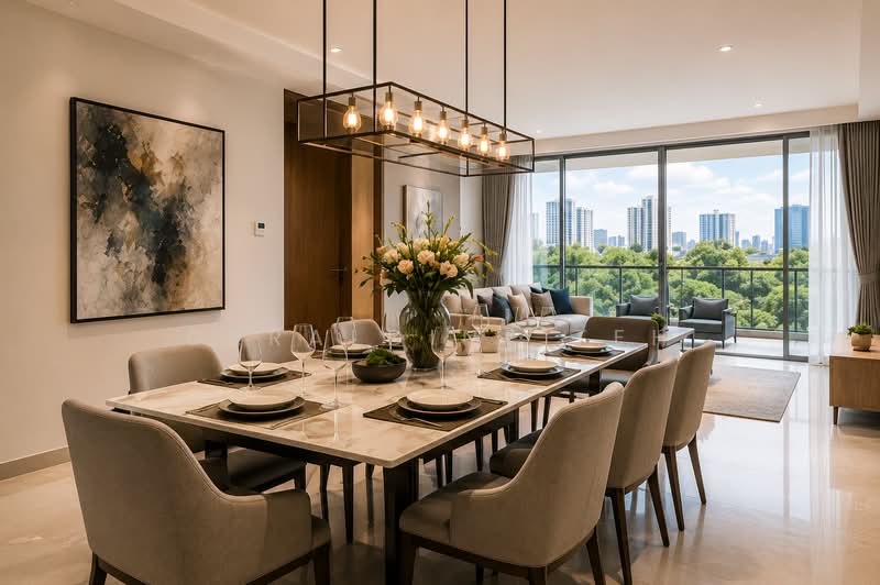 Residences @ Emerald Hill, 119 Emerald Hill Road, 3 Bedrooms, 1,658 sqft, Condominium For Sale, by Geraldine Teh, 500215446 - Dining Room - PropertyGuru.com.sg