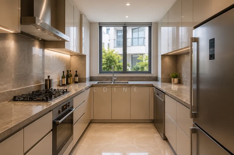 Residences @ Emerald Hill, 119 Emerald Hill Road, 3 Bedrooms, 1,658 sqft, Condominium For Sale, by Geraldine Teh, 500215446 - Kitchen - PropertyGuru.com.sg
