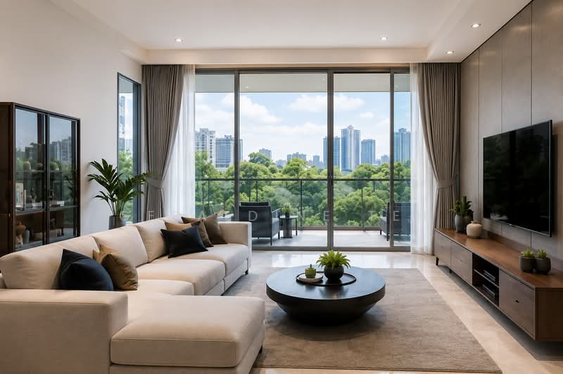 Residences @ Emerald Hill, 119 Emerald Hill Road, 3 Bedrooms, 1,658 sqft, Condominium For Sale, by Geraldine Teh, 500215446 - Living Room - PropertyGuru.com.sg