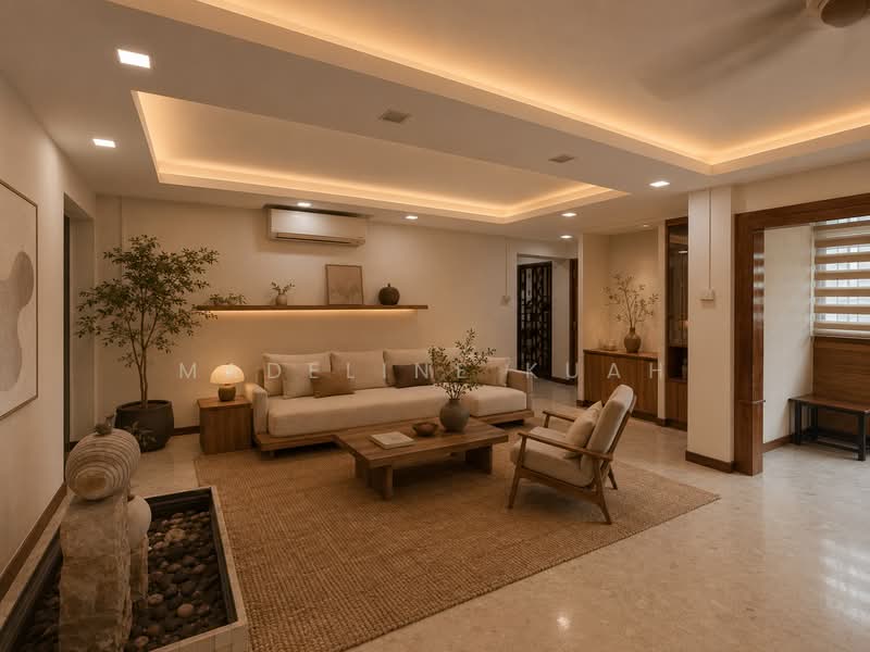 955 Hougang Avenue 9, 955 Hougang Avenue 9, 3 Bedrooms, 1,249 sqft, HDB Flat For Sale, by Madeline Kuah, 500215454 - Living Room - PropertyGuru.com.sg