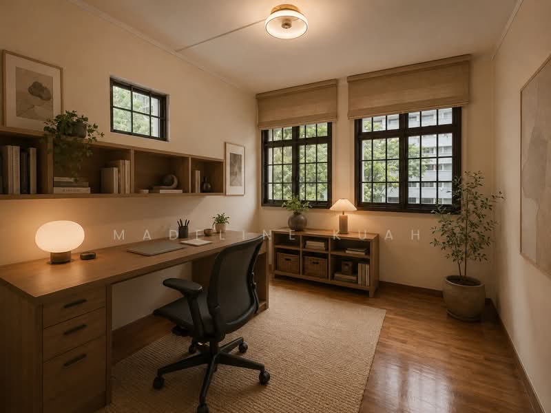 955 Hougang Avenue 9, 955 Hougang Avenue 9, 3 Bedrooms, 1,249 sqft, HDB Flat For Sale, by Madeline Kuah, 500215454 - Study - PropertyGuru.com.sg