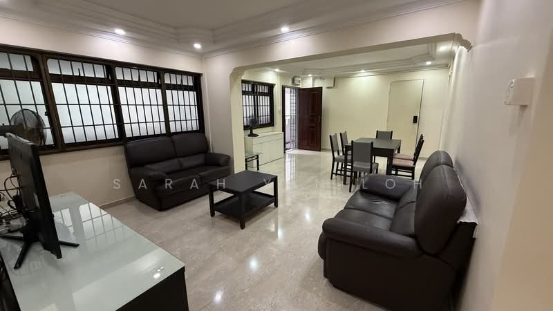 144 Rivervale Drive, 144 Rivervale Drive, 3 Bedrooms, 1,076 sqft, HDB Flat For Rent, by Sarah Yan Loh, 500215457 - Living Room - PropertyGuru.com.sg