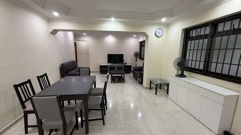 144 Rivervale Drive, 144 Rivervale Drive, 3 Bedrooms, 1,076 sqft, HDB Flat For Rent, by Sarah Yan Loh, 500215457 - Living Room - PropertyGuru.com.sg