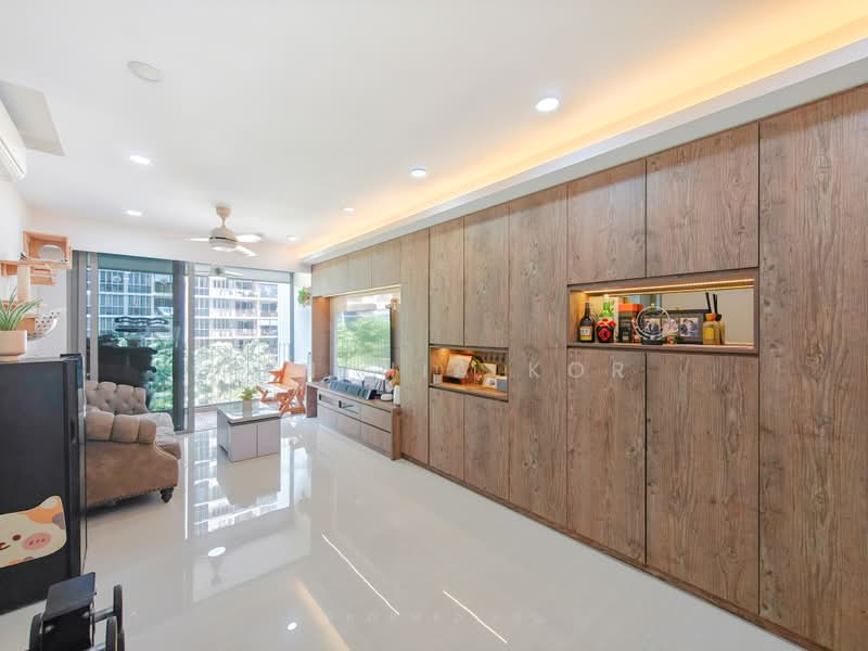 Sol Acres, 8 Choa Chu Kang Grove, 3 Bedrooms, 1,044 sqft, Executive Condominium For Sale, by Cynthia Kor, 500215492 - Living Room - PropertyGuru.com.sg