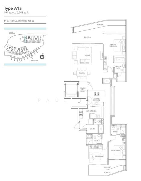 Turquoise, 51 Cove Drive, Harbourfront / Telok Blangah, 3 Bedrooms, 2,088 sqft, Condominium For Sale, by Paul Teo, 500215514 - PropertyGuru.com.sg