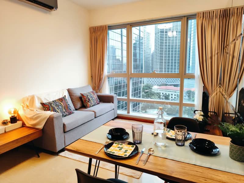 The Clift, 21 McCallum Street, 1 Bedroom, 495 sqft, Apartment For Sale, by Serena Yeo, 500215530 - Living Room - PropertyGuru.com.sg