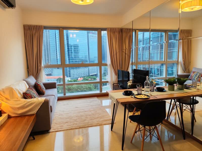 The Clift, 21 McCallum Street, 1 Bedroom, 495 sqft, Apartment For Sale, by Serena Yeo, 500215530 - Living Room - PropertyGuru.com.sg