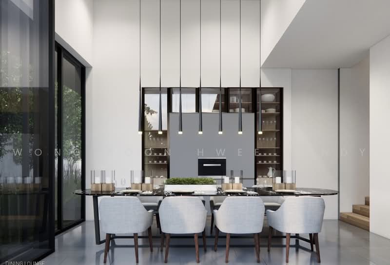 D10 Brand New Semi-D, 1Km to SCGS, ACS Primary School, Robin Road, Stevens Road, Orange Grove Road, Tanglin / Holland / Bukit Timah, 7 Bedrooms, 8,527 sqft, Semi-Detached House For Sale, by Wong Boon Hwee Randy, 500215532 - Dining Room - PropertyGuru.com.sg