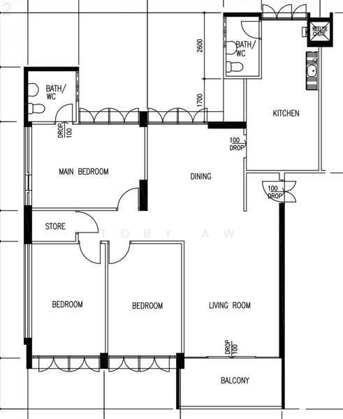 408 Hougang Avenue 10, 408 Hougang Avenue 10, Hougang / Punggol / Sengkang, 3 Bedrooms, 1,302 sqft, HDB Flat For Sale, by Toby Aw, 500215533 - PropertyGuru.com.sg