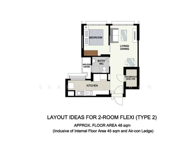 455B Sengkang West Avenue, 455B Sengkang West Avenue, 1 Bedroom, 517 sqft, HDB Flat For Sale, by Sharolyn Chun, 500215559 - PropertyGuru.com.sg
