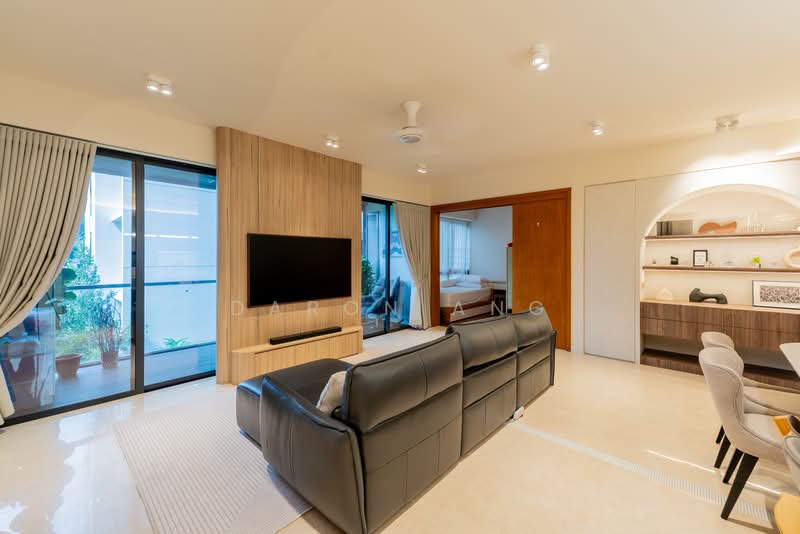Waterbank at Dakota, 84 Dakota Crescent, 3 Bedrooms, 1,281 sqft, Condominium For Sale, by Daron Ang, 500215576 - Living Room - PropertyGuru.com.sg