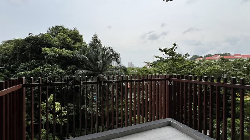 KI Residences At Brookvale, 14 Brookvale Drive, 3 Bedrooms, 861 sqft, Condominium For Sale, by Kelly Tham, 500215644 - Balcony View - PropertyGuru.com.sg