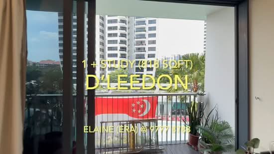 d'Leedon (Former Farrer Court), 13 Leedon Heights, Studio, 818 sqft, Condominium For Sale, by Elaine Goh, 500215648 - PropertyGuru.com.sg
