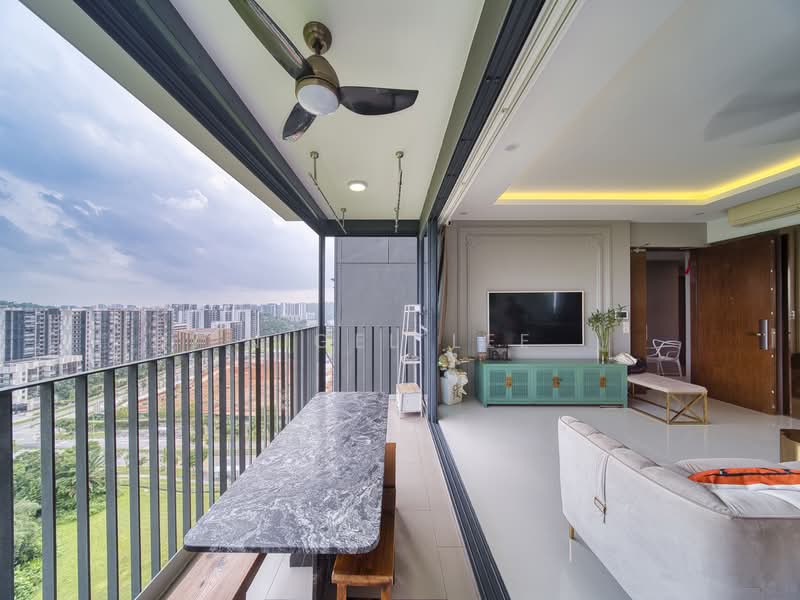Foresque Residences, 103 Petir Road, 3 Bedrooms, 1,238 sqft, Condominium For Sale, by Nigel Lee, 500215674 - Balcony - PropertyGuru.com.sg