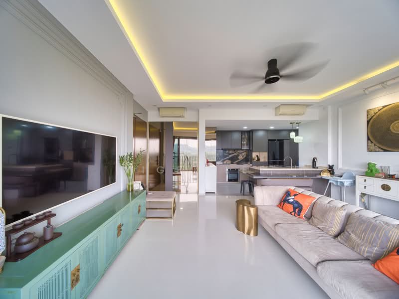 Foresque Residences, 103 Petir Road, 3 Bedrooms, 1,238 sqft, Condominium For Sale, by Nigel Lee, 500215674 - Living Room - PropertyGuru.com.sg
