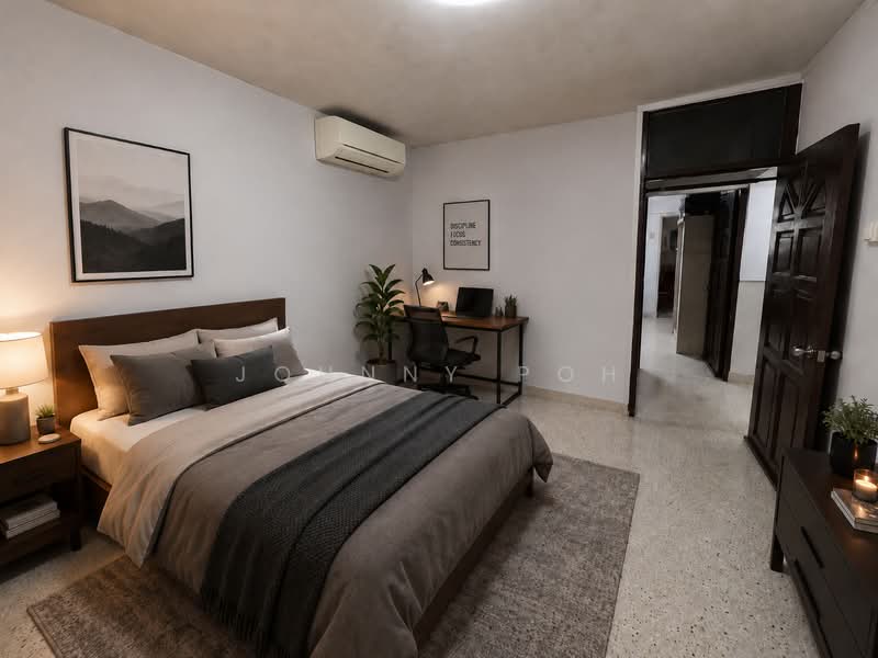 319 Ang Mo Kio Avenue 1, 319 Ang Mo Kio Avenue 1, 2 Bedrooms, 786 sqft, HDB Flat For Sale, by Johnny Poh, 500215703 - Bedroom - PropertyGuru.com.sg