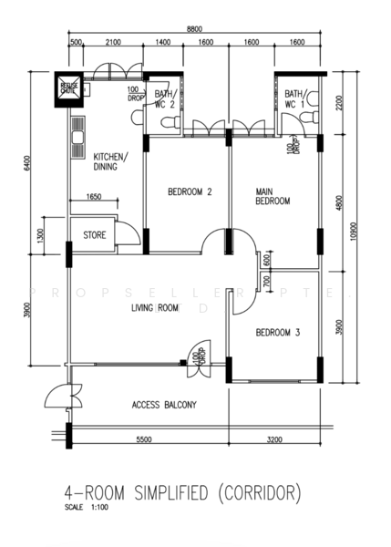 288 Yishun Avenue 6, 288 Yishun Avenue 6, 3 Bedrooms, 904 sqft, HDB Flat For Sale, by Gina Tow, 500215859 - PropertyGuru.com.sg
