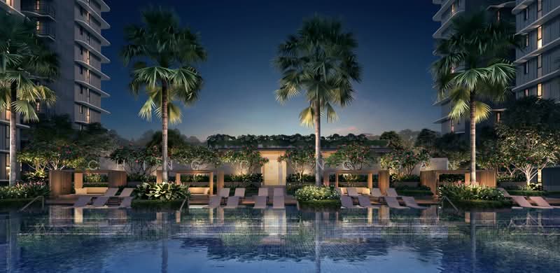 Chuan Park, 240 Lorong Chuan, Hougang / Punggol / Sengkang, 3 Bedrooms, 1,227 sqft, Condominium For Sale, by Ching Ching Gan, 500215860 - Pool - PropertyGuru.com.sg