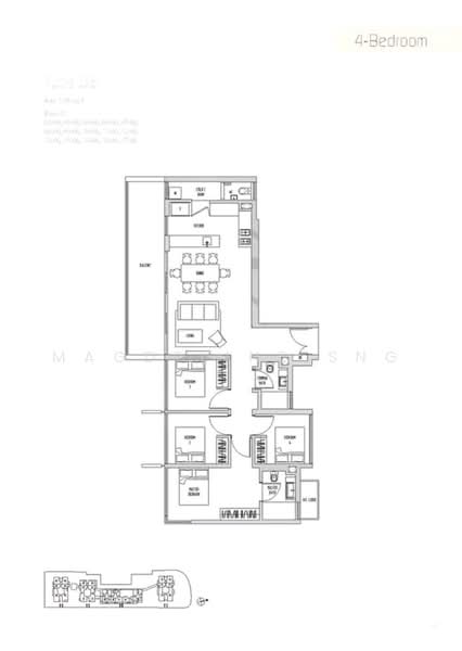 Sennett Residence, 31 Pheng Geck Avenue, 4 Bedrooms, 1,346 sqft, Condominium For Rent, by Magdeline Sng, 500215881 - PropertyGuru.com.sg