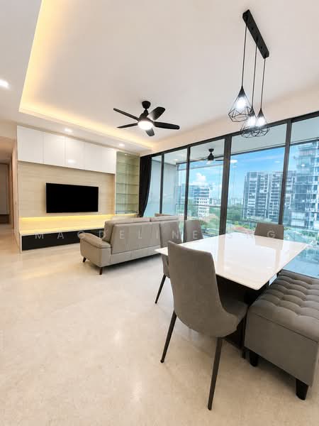 Sennett Residence, 31 Pheng Geck Avenue, 4 Bedrooms, 1,346 sqft, Condominium For Rent, by Magdeline Sng, 500215881 - Living Room - PropertyGuru.com.sg