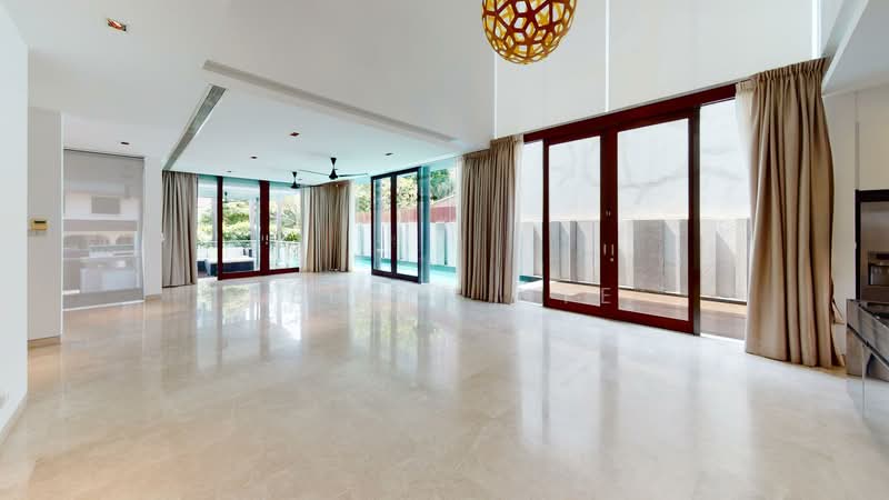 Cheap! 摩登乌节路别墅 Modern Bungalow Near Orchard MRT, , 7 Bedrooms, 6,800 sqft, Detached House For Rent, by Kelvin Nye, 500215911 - Living Room - PropertyGuru.com.sg