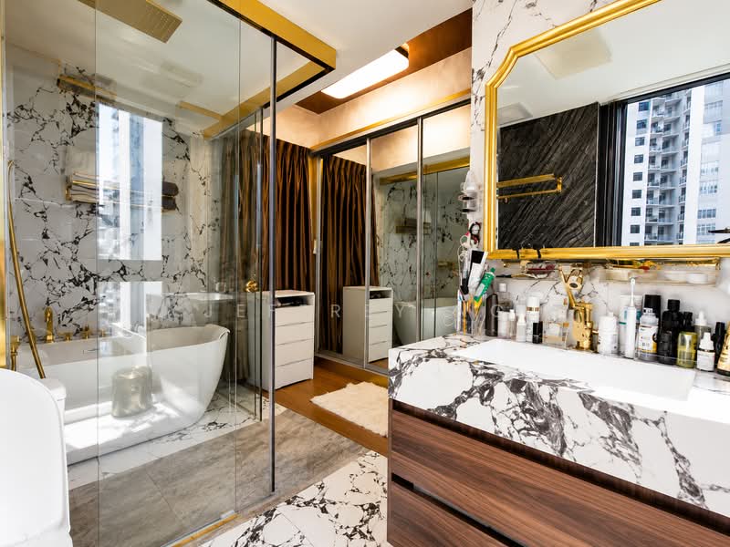 River Isles, 66 Edgedale Plains, 4 Bedrooms, 1,475 sqft, Condominium For Sale, by Jeffrey Ng, 500215920 - Bathroom - PropertyGuru.com.sg