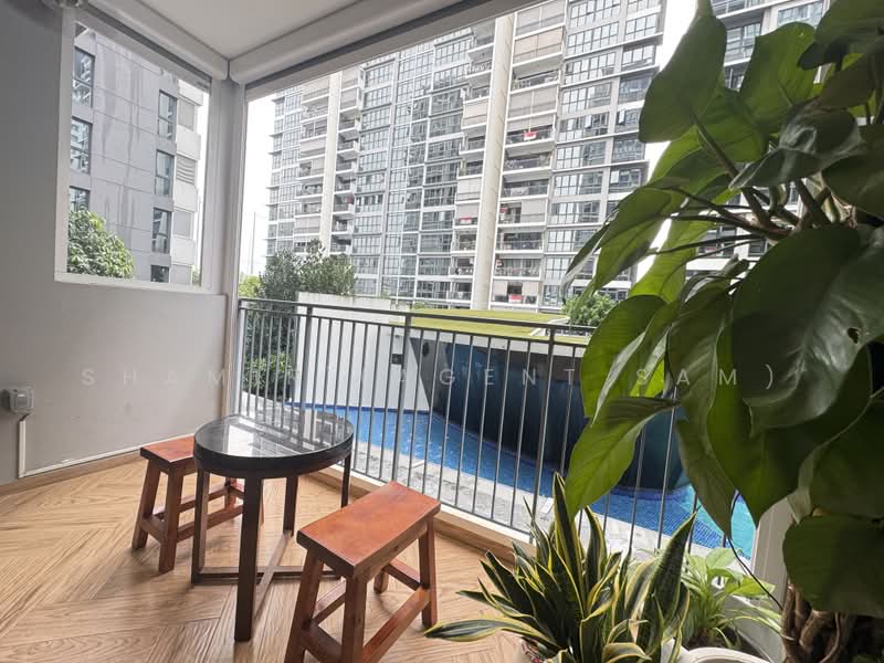Riverparc Residence, 92 Punggol Drive, 4 Bedrooms, 1,485 sqft, Executive Condominium For Sale, by Shamir (Agent SAM), 500215955 - Balcony - PropertyGuru.com.sg