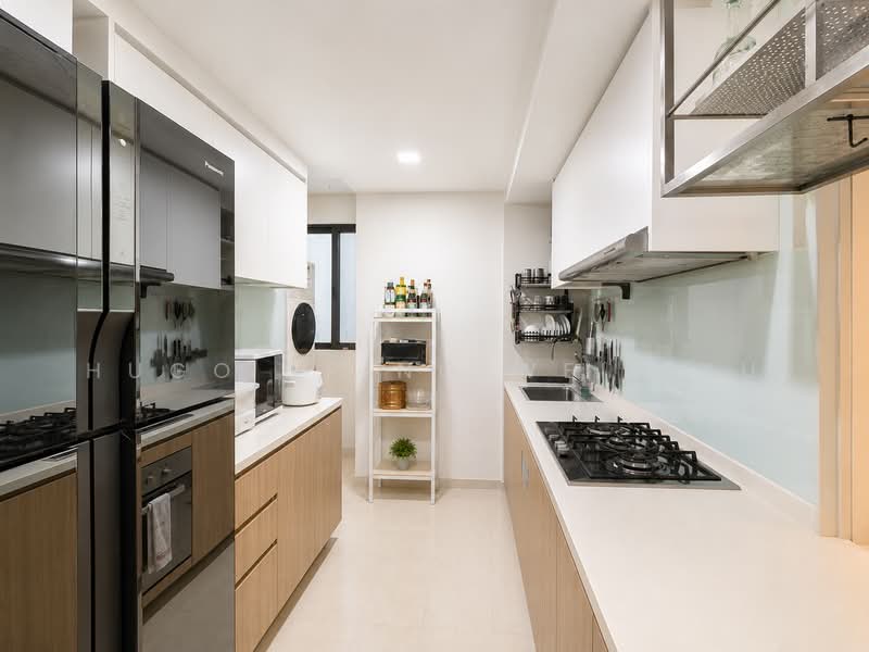 Hundred Palms Residences, 276 Yio Chu Kang Road, 5 Bedrooms, 1,528 sqft, Executive Condominium For Sale, by Hugo (Ping Wei) Xu, 500215965 - Kitchen - PropertyGuru.com.sg
