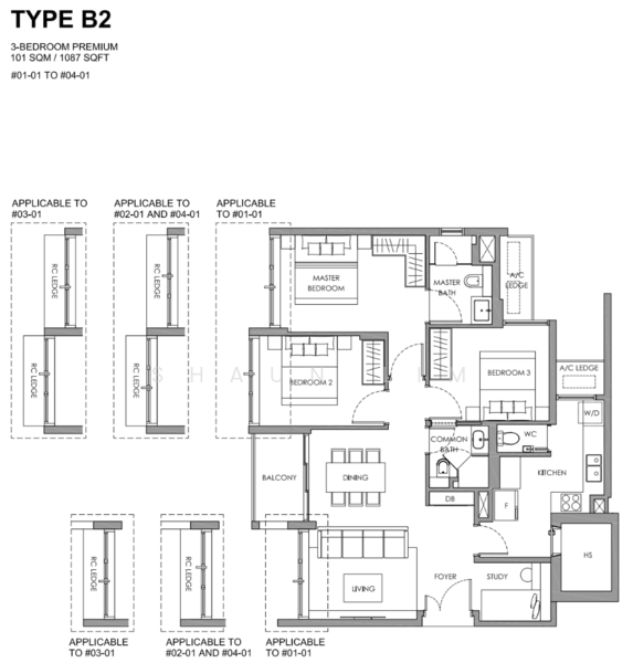 The Hillshore, 292 Pasir Panjang Rd, Buona Vista / West Coast / Clementi New Town, 3 Bedrooms, 1,055 sqft, Condominium For Sale, by Shaun Lim, 500215993 - PropertyGuru.com.sg