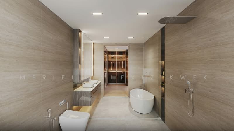 Brand New Luxurious Designer Home for the discerning, Aida Street, 5 Bedrooms, 7,000 sqft, Semi-Detached House For Sale, by Meriell Alexiz Kwek, 500216012 - Bathroom - PropertyGuru.com.sg