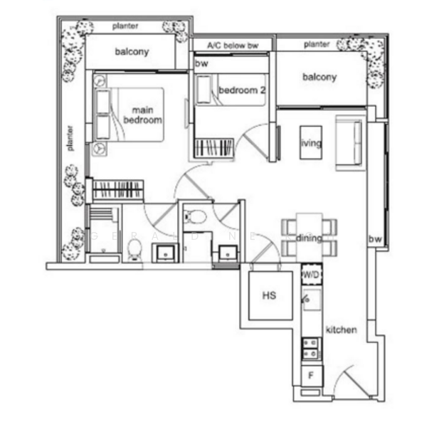 Zedge, 2 Akyab Road, 2 Bedrooms, 764 sqft, Condominium For Sale, by Geraldine Koh, 500216047 - PropertyGuru.com.sg