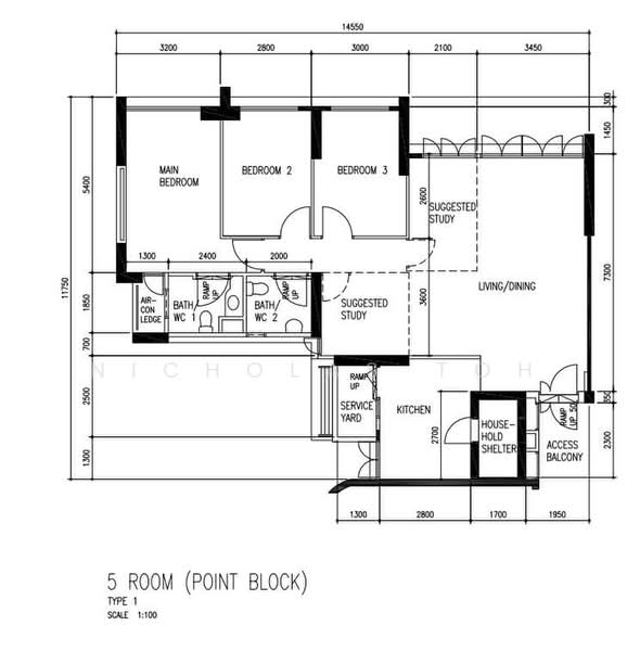 310B Ang Mo Kio Avenue 1, 310B Ang Mo Kio Avenue 1, 3 Bedrooms, 1,302 sqft, HDB Flat For Sale, by Nicholas Toh, 500216052 - PropertyGuru.com.sg