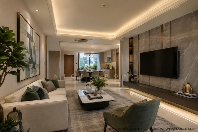 The LakeGarden Residences, 80 Yuan Ching Road, 4 Bedrooms, 2,153 sqft, Condominium For Sale, by Nigel Pong, 500216060 - Living Room - PropertyGuru.com.sg