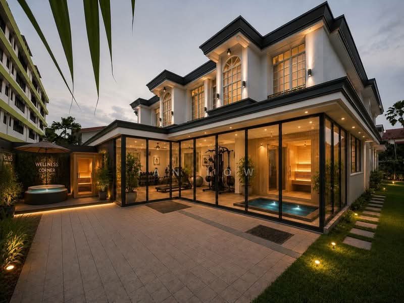 ⭐ Super Cheap! Only $1,7xx psf! Freehold in Prime D19 Serangoon Gardens ⭐, Brighton Crescent, Brighton Avenue, Marlene Avenue, Serangoon Garden, Lorong Chuan, 5 Bedrooms, 4,000 sqft, Corner Terrace For Sale, by Ian Low, 500216106 - Gym - PropertyGuru.com.sg
