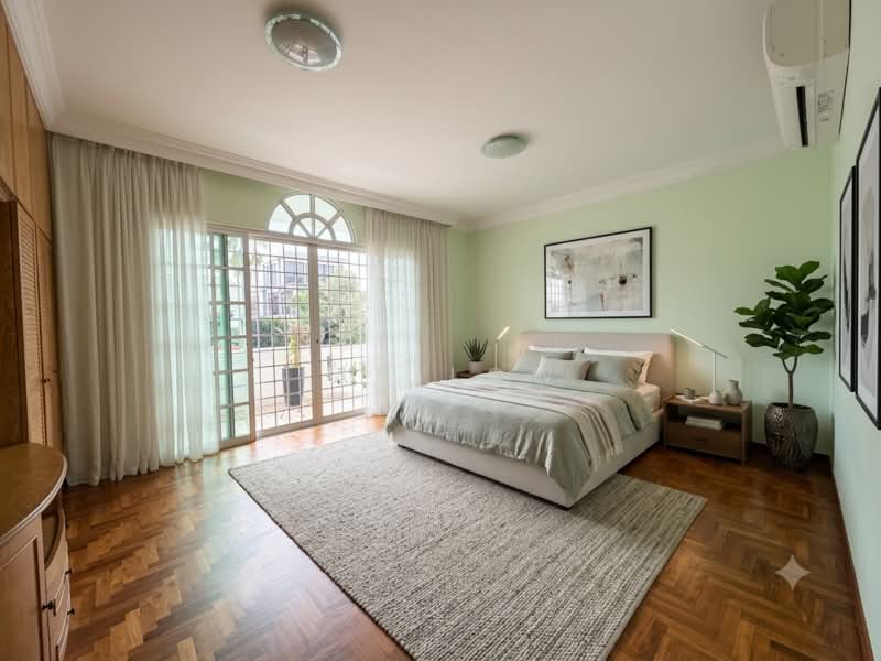 ⭐ Super Cheap! Only $1,7xx psf! Freehold in Prime D19 Serangoon Gardens ⭐, Brighton Crescent, Brighton Avenue, Marlene Avenue, Serangoon Garden, Lorong Chuan, 5 Bedrooms, 4,000 sqft, Corner Terrace For Sale, by Ian Low, 500216106 - Bedroom - PropertyGuru.com.sg