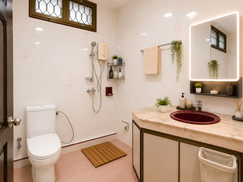 1 Junior Master Room and 3 Common Rooms available for rent in Marine Parade area, 059, , Room Rental, 300 sqft, Detached House For Rent, by Nickson Guay, 500216203 - Bathroom - PropertyGuru.com.sg