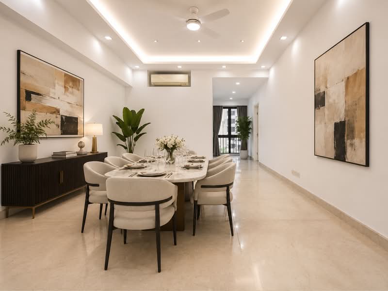 Orchard Nathan Road Regency Park, Nathan Road, 4 Bedrooms, 3,650 sqft, Condominium For Rent, by CHEN ., 500216248 - Dining Room - PropertyGuru.com.sg