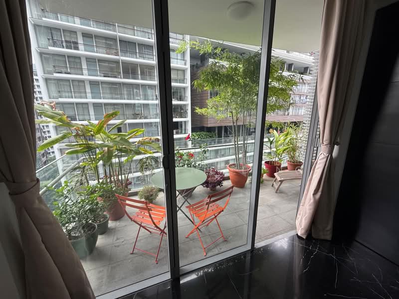 Helios Residences, 15 Cairnhill Circle, 2 Bedrooms, 1,313 sqft, Condominium For Rent, by Angeline Ding, 500216347 - Balcony - PropertyGuru.com.sg